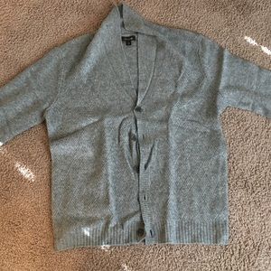 Tasso Elba men’s cashmere cardigan-size large